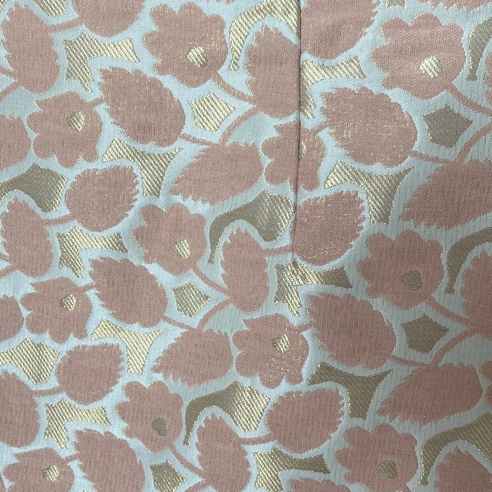 ‼️LAST CALL‼️ Merona pink and gold floral pencil skirt - Picture 11 of 11